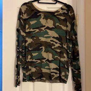 J.Crew camouflage sweater